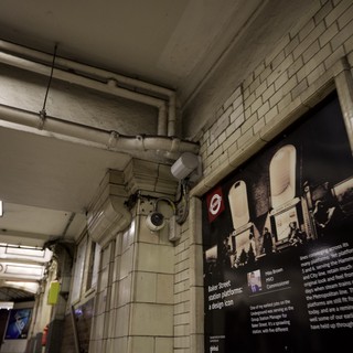 Baker Street Underground Station Platform Details
