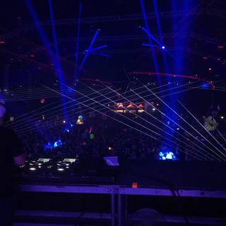 Nightclub DJ in Spotlight