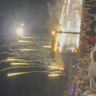 Pyrotechnic Symphony Under the Stars