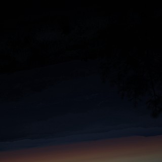Twilight Silhouette Over Snow-Dusted Mt. Diablo