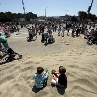 Sand, Sky, and City Vibes