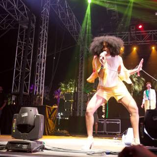 Afro Queen on Stage