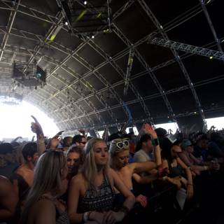 Anton Yelchin Rocks the Crowd at Coachella