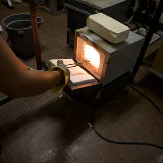 Glassblowing Workshop in Caltech Metal Factory