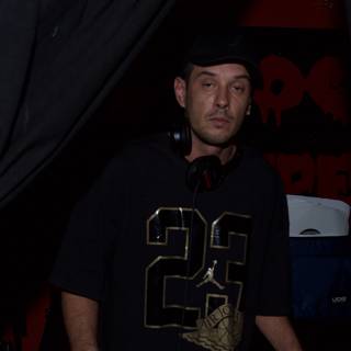 DJ S in Black