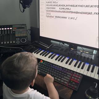 Young Composer at Work
