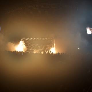 Smoke and Lights: A Rock Concert Experience