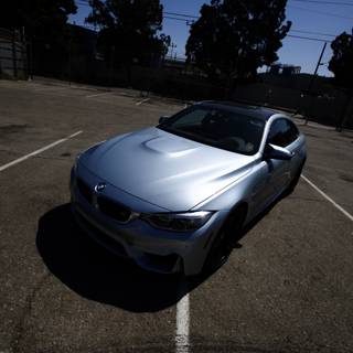 BMW M4 Coupe Shines in a Parking Lot