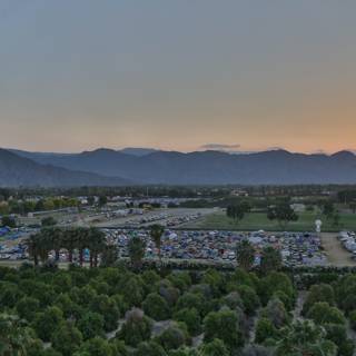 Coachella HDR Camping