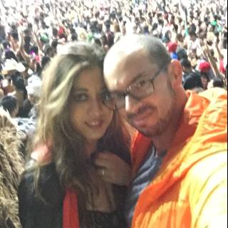 Selfie Time in the Crowd