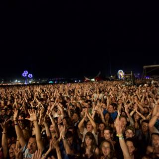 Coachella Nightlife: Thousands Gather to Rock Out Under the Stars
