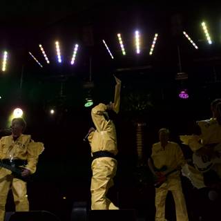 Yellow Outfits Rock Coachella Stage