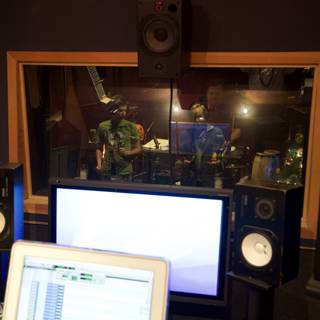 Recording Session in Josh Freese's Studio
