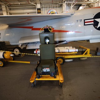 Naval Aircraft Maintenance on USS Hornet Museum