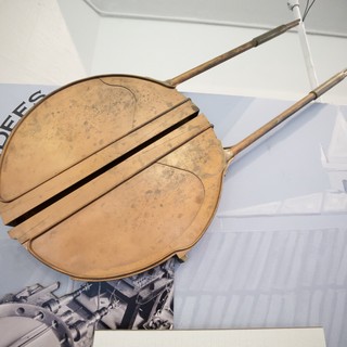 Ancient Greek Shield and Spears Museum Display