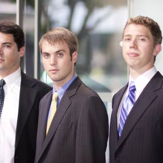 Three Men in Suave Suits