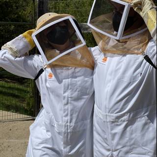Beekeepers in Protective Gear