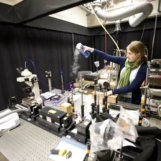 Nanomachine Research in the Lab