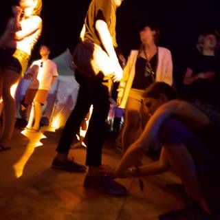 Fire Dancing at Coachella