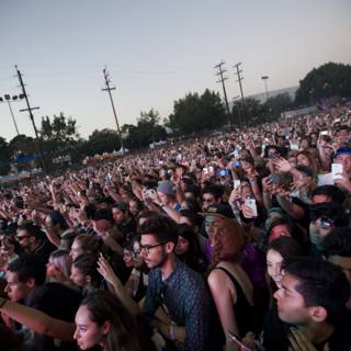 Jam-packed Crowd at Outdoor Concert