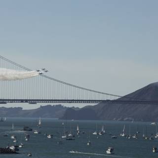Fleet Week's Aerial Ballet above San Francisco Bay