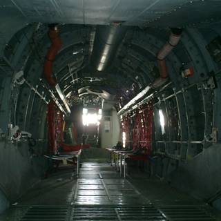 Inside a Military Plane