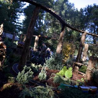 Enchanted Railway in Filoli’s Garden