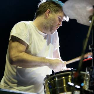 James Murphy on Drums