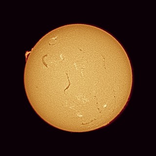 Solar Chromosphere in Hydrogen-Alpha Light