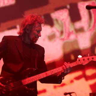 Roger Waters Rocks Coachella Stage with Bass Guitar