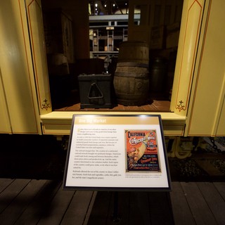 Museum Display: One U.S. Market - Railroad Commerce History