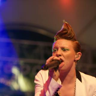 Mohawked Singer Rocks the Stage at Coachella