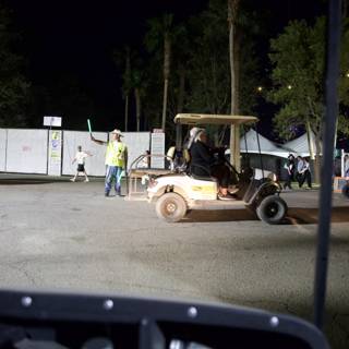 Night Moves at Coachella 2024: Golf Carts and Busy Paths