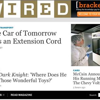 Wired Magazine's Online Advertisements