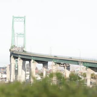City Bridge with Train
