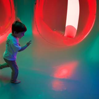 A Playful Dance of Light and Color