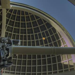 The Observatory Telescope under a Blue Sky