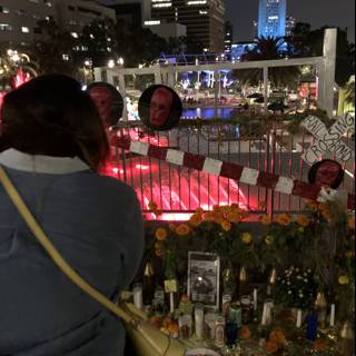 Memorial for Victims of Shooting in Los Angeles