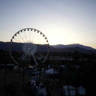 Sunset Spin on the Ferris Wheel