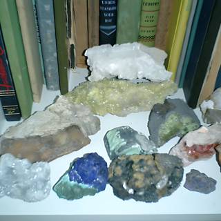 A Collection of Minerals and Gemstones