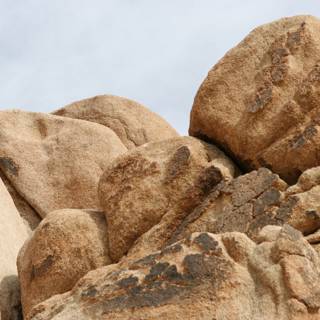 Monumental Rocks in the Desert
