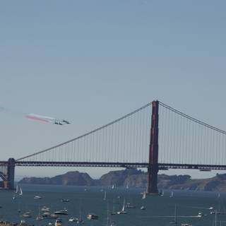 Lively Skies over Majestic Waters: Fleet Week Air Show 2023.