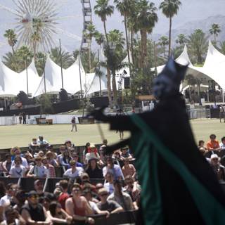 Michael Pitt Rocks the Crowd at Coachella