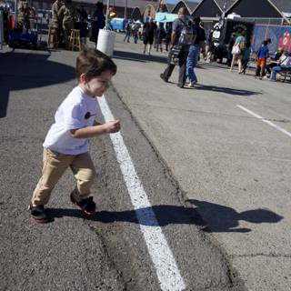 Little Explorer at Maker Faire