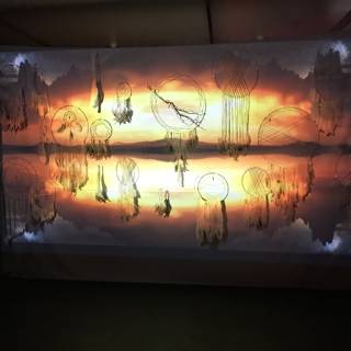 Sunset Projection Screen