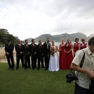 Hawaiian Wedding Celebration on the Beach