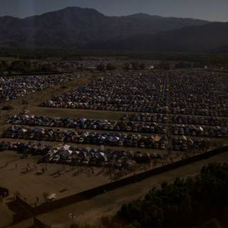 A Bird's Eye View of Coachella's Saturday Night Scene