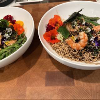 A Taste of the Sea: Shrimp and Noodle Delight