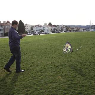 Kite Flying Fun on a Sunny Day