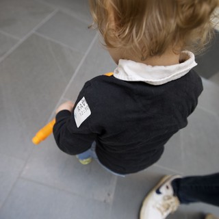 Toddler at Baby Rave Event in Museum
